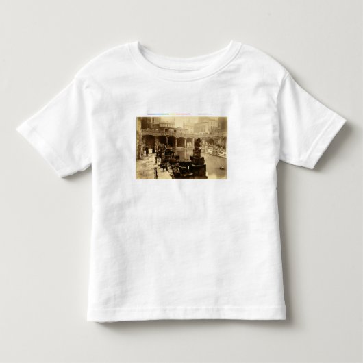 素晴らしいローマのBath、Bath (b/wの写真) トドラーTシャツ (正面)