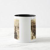 素晴らしいローマのBath、Bath (b/wの写真) マグカップ (中央)