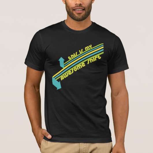 素晴らしいワイシャツ Tシャツ (正面)