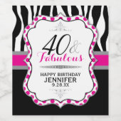 素晴らしいワインときらめくワインラベル ワインラベル (シングルラベル)