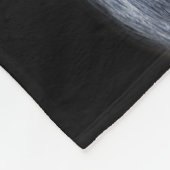 素晴らしいワタリガラスのヘッドフリースのブランケット フリースブランケット (角)