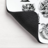 素晴らしいヴィンテージのこうもりのマウスパッド マウスパッド (コーナー)