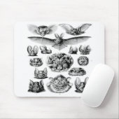 素晴らしいヴィンテージのこうもりのマウスパッド マウスパッド (マウス)