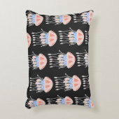 素晴らしいヴィンテージのシームレスなクラゲのパターン。B アクセントクッション (正面(垂直))