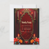 素晴らしいヴィンテージスタイルの精神。 出欠カード (正面)