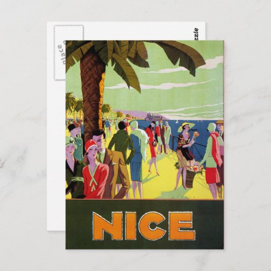 素晴らしいヴィンテージ旅行 ポストカード (正面/裏面)