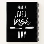 素晴らしい一日を過ごす ノートブック (裏面)