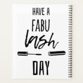 素晴らしい一日を過ごす プランナー手帳 (裏面)