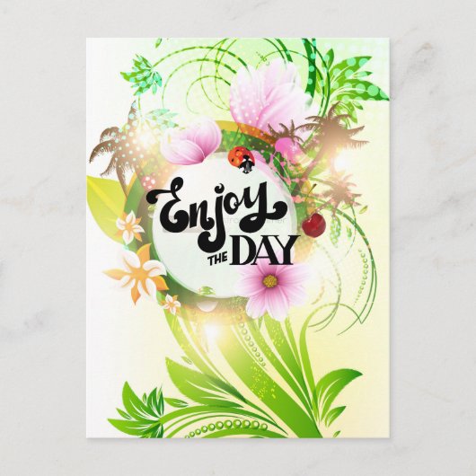 素晴らしい一日を ポストカード (正面)