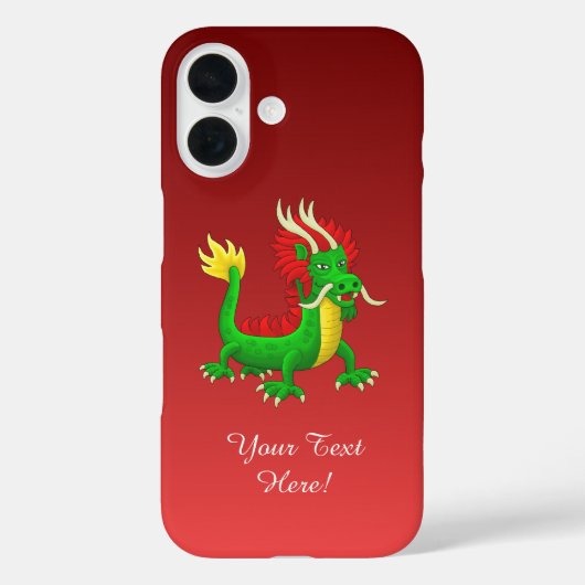 素晴らしい中国のドラゴン Case-Mate iPhoneケース (裏面)