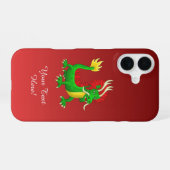 素晴らしい中国のドラゴン iPhone 16ケース (裏面横)