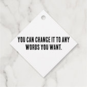 素晴らしい中国の〔占星術の〕十二宮図 – ヘビ#001- フェイバータグ (裏面)