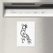 素晴らしい中国の〔占星術の〕十二宮図 – ルースター#001- マグネット (インサイチュ (食洗機))