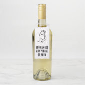 素晴らしい中国の〔占星術の〕十二宮図-Monkey#001- ボトルネックタグ (ボトル)