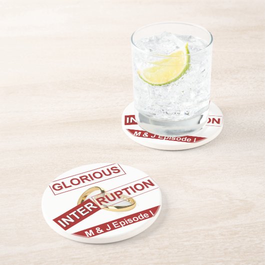 素晴らしい中断素敵な日より良い夜の贈り物 コースター (側面)