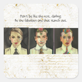 素晴らしい人である スクエアシール