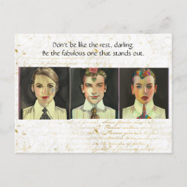 素晴らしい人である ポストカード