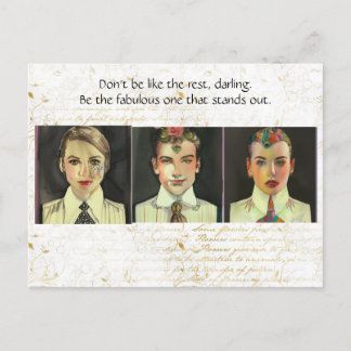 素晴らしい人である ポストカード