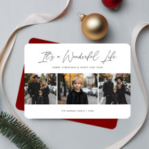 素晴らしい人生のクリスマスの新年の写真