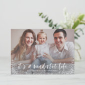 素晴らしい人生のクリスマス・フォトカード シーズンカード (スタンド正面)