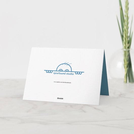 素晴らしい人生のグリーティングカードです シーズンカード (裏面)