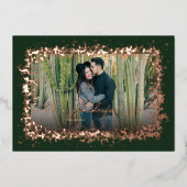 素晴らしい人生のスパークスタイリッシュルのフレーム写真 箔シーズンカード (正面)