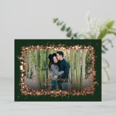 素晴らしい人生のスパークスタイリッシュルのフレーム写真 箔シーズンカード (立ち正面)