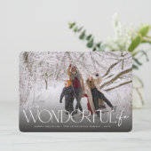 素晴らしい人生のモダン写クラシック真ミニマル シーズンカード (スタンド正面)