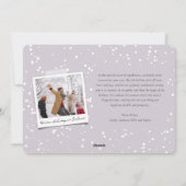 素晴らしい人生のモダン写クラシック真ミニマル シーズンカード (裏面)