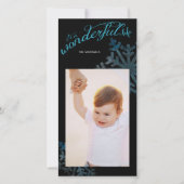 素晴らしい人生の休日の写真だ シーズンカード (正面)