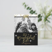 素晴らしい人生の休日モダンの写真 シーズンポストカード (スタンド正面)