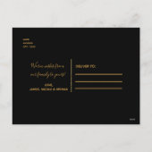 素晴らしい人生の休日モダンの写真 シーズンポストカード (裏面)