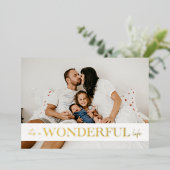 素晴らしい人生の写真だ 箔シーズンカード (立ち正面)