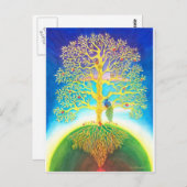 素晴らしい人生の木 ポストカード (正面/裏面)