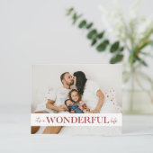 素晴らしい人生の赤い写真だ シーズンポストカード (スタンド正面)