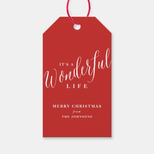 素晴らしい人生カスタムだ ギフトタグ (正面)