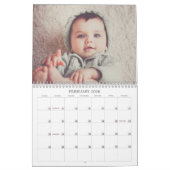 素晴らしい人生モダン12写真コラージュ カレンダー (2月 2026)