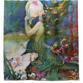 素晴らしい人魚 シャワーカーテン (正面)