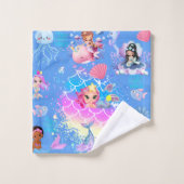 素晴らしい人魚 バスタオルセット (ウォッシュタオル)