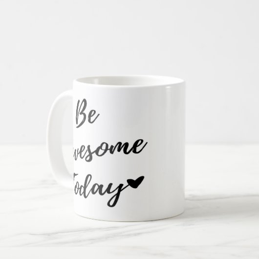 素晴らしい今日<3があって下さい コーヒーマグカップ (正面左)