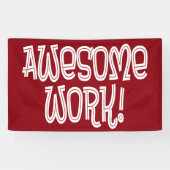 素晴らしい仕事の従業員の感謝は感謝していしています 横断幕 (横)