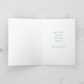 素晴らしい仕事をしてくれてありがとう！ サンキューカード (内部)