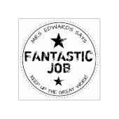 素晴らしい仕事パーソナライズされた先生 ラバースタンプ (インプリント)