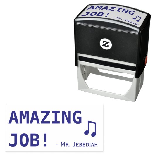 「素晴らしい仕事！」を励まそう マーキングゴム印 セルフインキングスタンプ (インサイチュ)