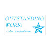 「素晴らしい仕事!」教師用スタンプ セルフインキングスタンプ (デザイン)