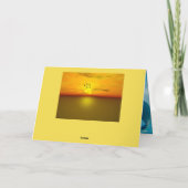 素晴らしい仕事 運命を形作る 運命の サンキューカード (裏面)