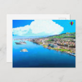 素晴らしい休暇はがき ポストカード (正面/裏面)