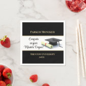 素晴らしい修士号！卒業 スタンダードカクテルナプキン (インサイチュ)