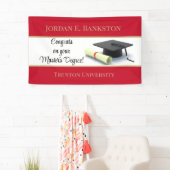 素晴らしい修士号！卒業 横断幕 (インサイチュ)