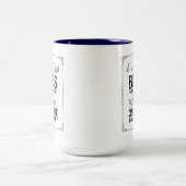 素晴らしい個人設定のメンターMug金ゴールド ツートーンマグカップ (中央)